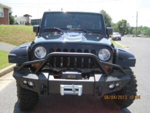 TOTL JK Hood Dark Green Front