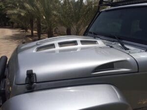 Jeep Wrangler JK Heat Reduction Hood